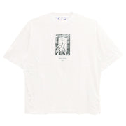 OFF-WHITE Paint Mirror Slim Tee White/ Steel Iron White