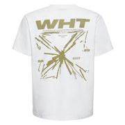 OFF-WHITE Splash Arrow Slim S/S Tee White