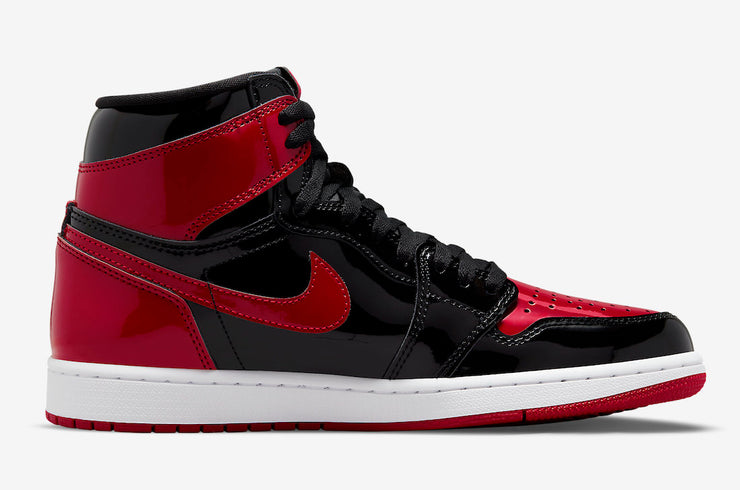 Air Jordan 1 Retro High OG Patent Bred 42nd Street